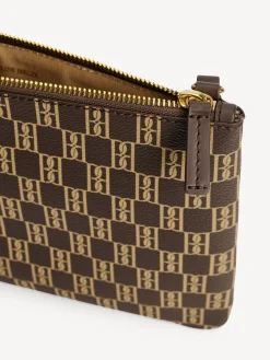 New By Malene Birger Ivy monogram taske Shale