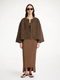 Outlet By Malene Birger Jacquie uldjakke Shitake