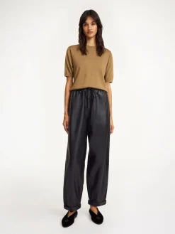 Discount By Malene Birger Joanni l&aelig;derbukser Black