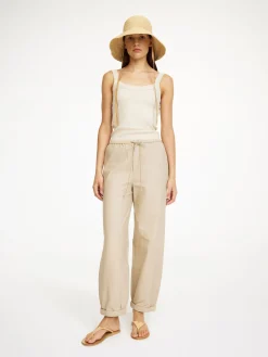 Sale By Malene Birger Joanni læderbukser Cement