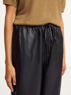 Discount By Malene Birger Joanni l&aelig;derbukser Black