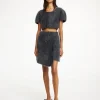 Fashion By Malene Birger Krissah mininederdel Jetgrey