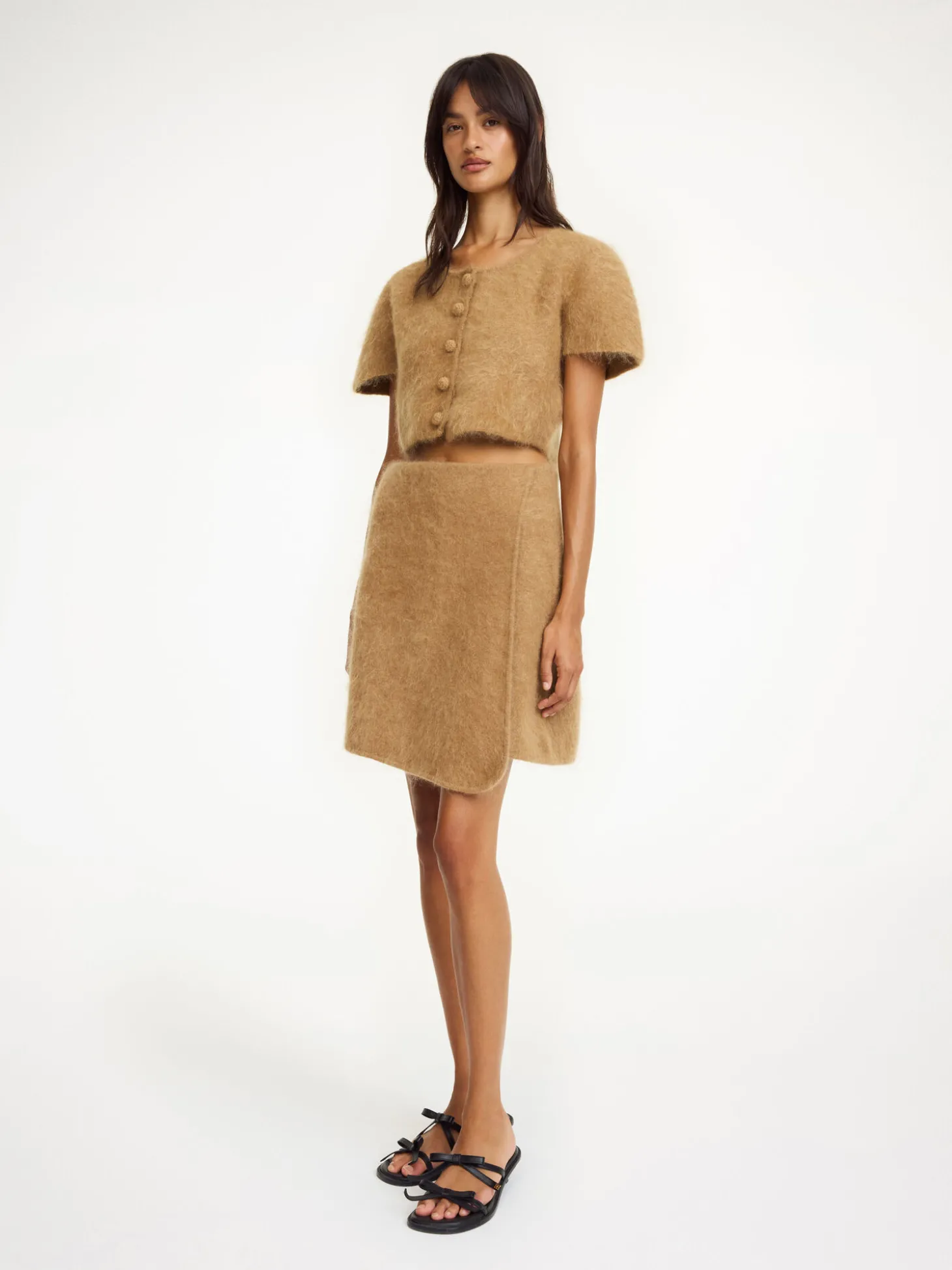 Sale By Malene Birger Krissah mininederdel TobaccoBrown