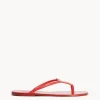 Clearance By Malene Birger Ladina l&aelig;dersandaler JesterRed