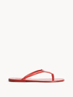 Clearance By Malene Birger Ladina lædersandaler JesterRed