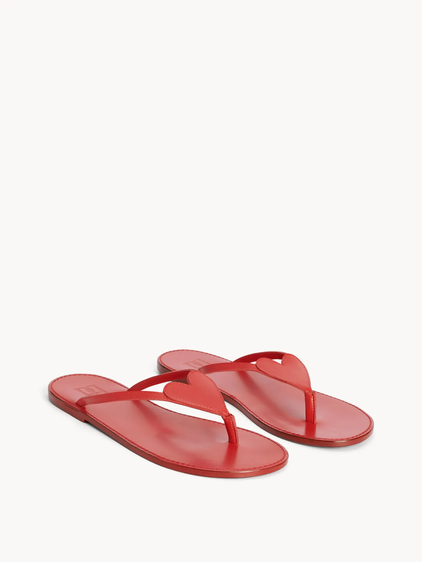 Clearance By Malene Birger Ladina lædersandaler JesterRed