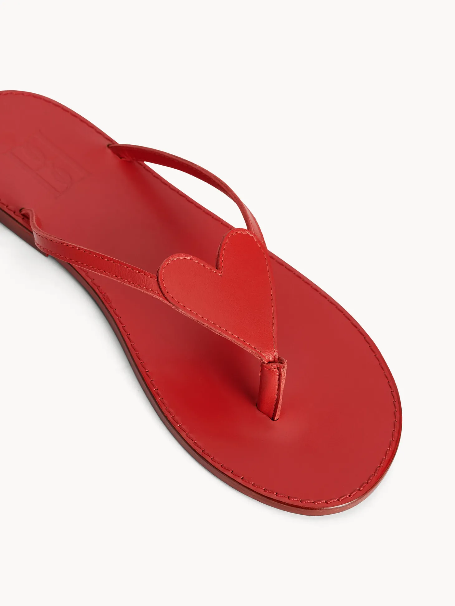 Clearance By Malene Birger Ladina lædersandaler JesterRed