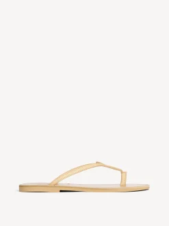 Fashion By Malene Birger Lalla l&aelig;dersandaler Tan