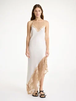 Discount By Malene Birger Laynee maxikjole SoftWhite