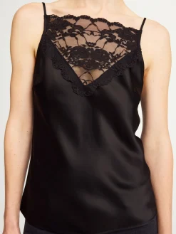 Discount By Malene Birger Leeba top Black
