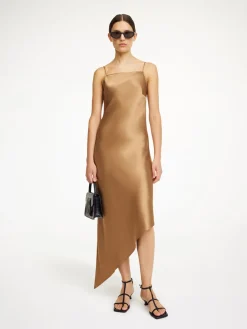Discount By Malene Birger Leviana maxikjole ToastedCoconut