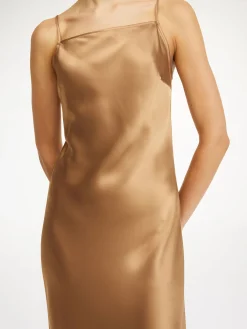 Discount By Malene Birger Leviana maxikjole ToastedCoconut