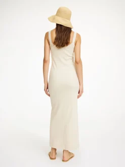 Fashion By Malene Birger Lio maxikjole OysterGray