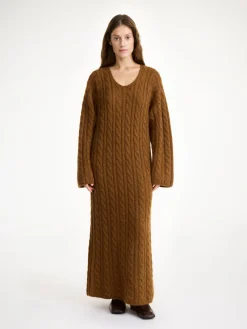 Best By Malene Birger Lovella maxikjole Bison