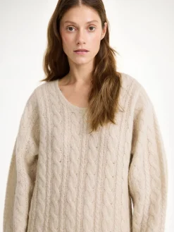 Sale By Malene Birger Lovella maxikjole OysterGray