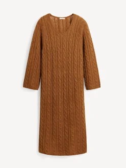 Best By Malene Birger Lovella maxikjole Bison