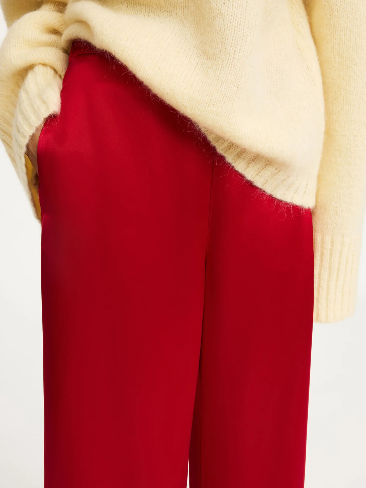 Outlet By Malene Birger Lucee bukser DarkChilli