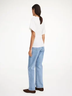 Sale By Malene Birger Lunai T-shirt SoftWhite