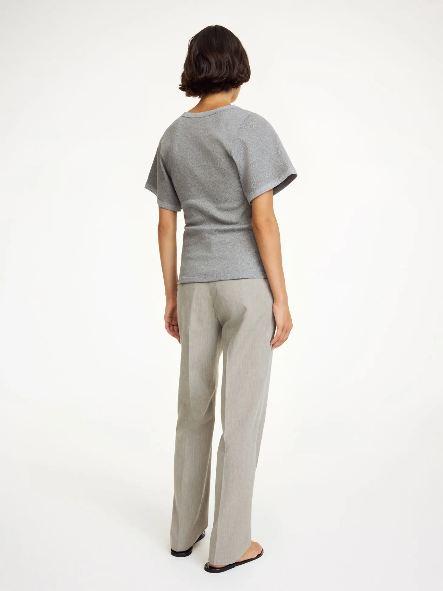 Sale By Malene Birger Lunai T-shirt GreyMelange