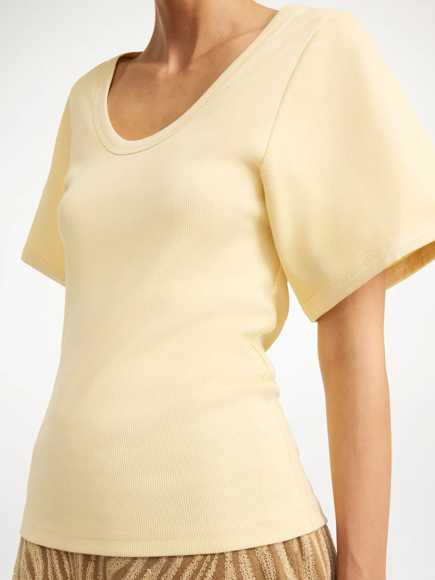 Best By Malene Birger Lunai T-shirt SeaMist