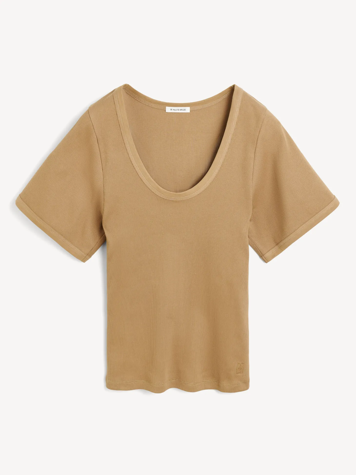 New By Malene Birger Lunai T-shirt LightBrown
