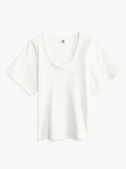 Sale By Malene Birger Lunai T-shirt SoftWhite