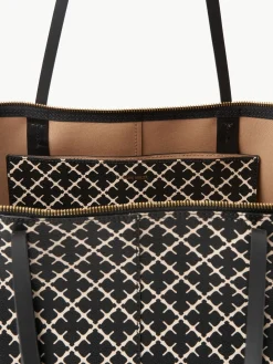 Best By Malene Birger Luze tote Black