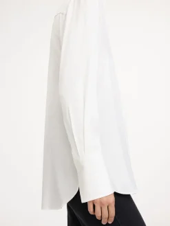 Sale By Malene Birger Mabillon silkeskjorte SoftWhite