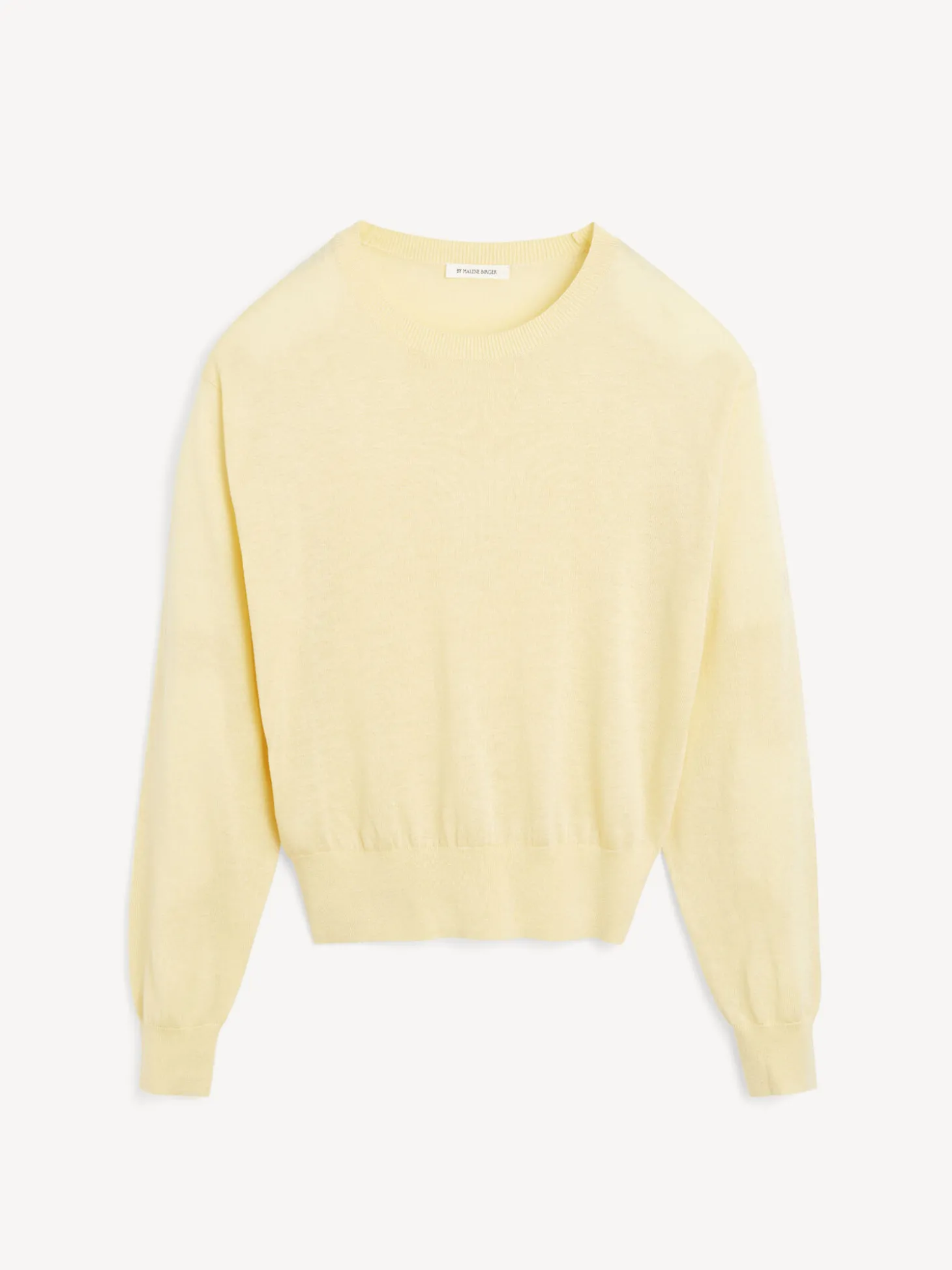Fashion By Malene Birger Mantea sweater i uldblanding SeaMist