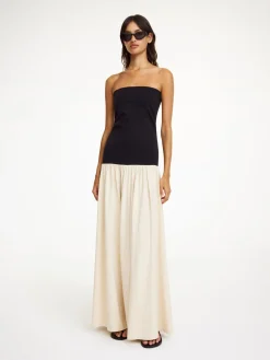 Clearance By Malene Birger Marciella maxikjole OysterGray
