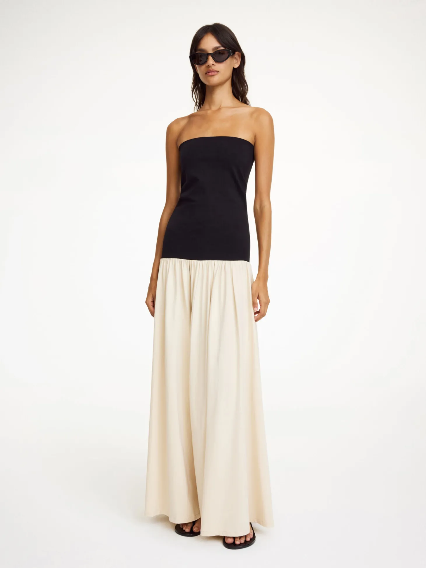 Clearance By Malene Birger Marciella maxikjole OysterGray
