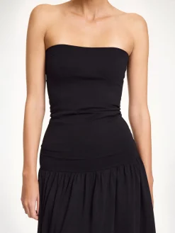 Best By Malene Birger Marciella maxikjole Black