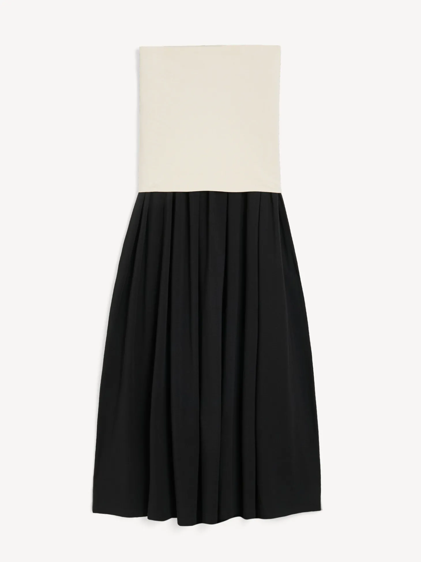 Hot By Malene Birger Marciella maxikjole Black/Oystergray