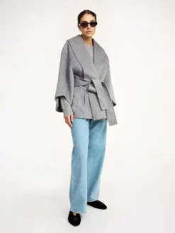 Clearance By Malene Birger Margith uldjakke GreyMelange
