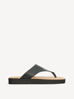 Sale By Malene Birger Marisol sandaler i l&aelig;der Black