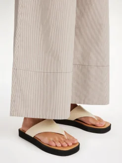 Fashion By Malene Birger Marisol sandaler i l&aelig;der VanillaCream