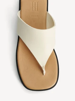 Fashion By Malene Birger Marisol sandaler i læder VanillaCream