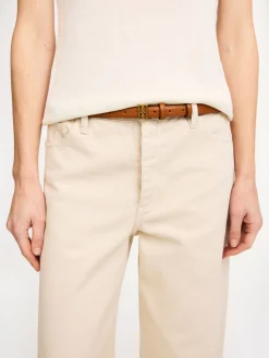 Sale By Malene Birger Marlos l&aelig;derb&aelig;lte ToastedCoconut