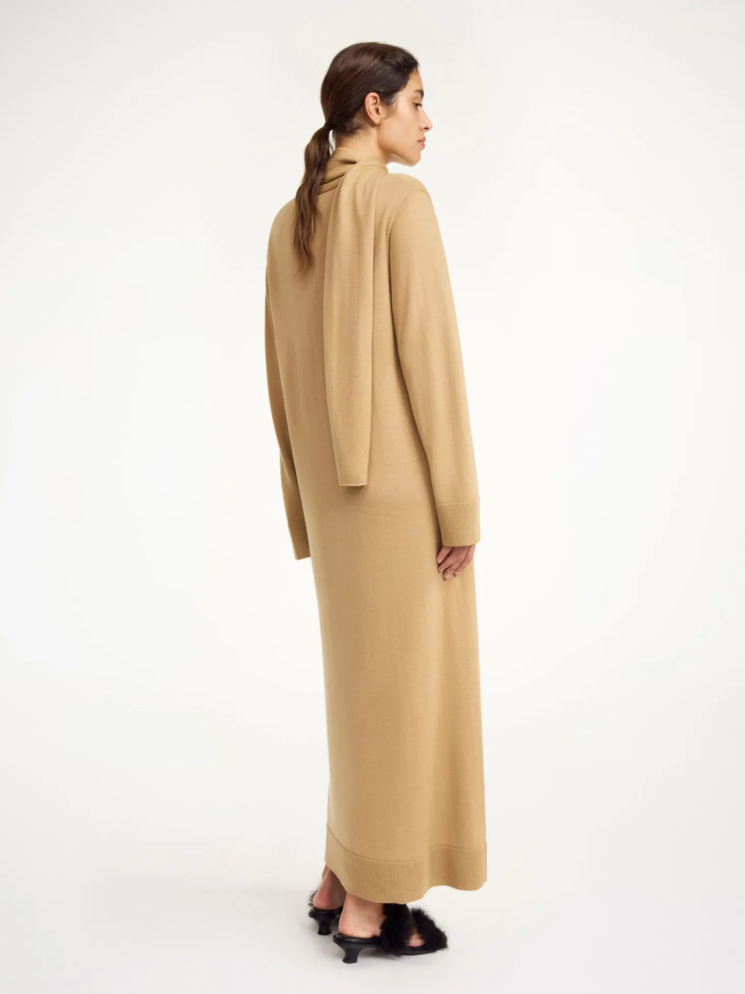 Sale By Malene Birger Merrieta maxikjole i uld Tannin
