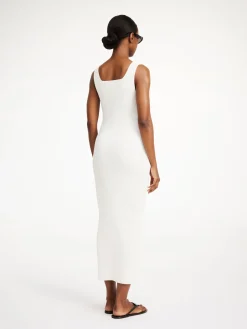 Discount By Malene Birger Milelo maxikjole SoftWhite