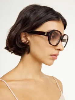 Sale By Malene Birger Milla solbriller Tortoise