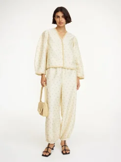 Fashion By Malene Birger Mineas silketop MiniFlowerPrint