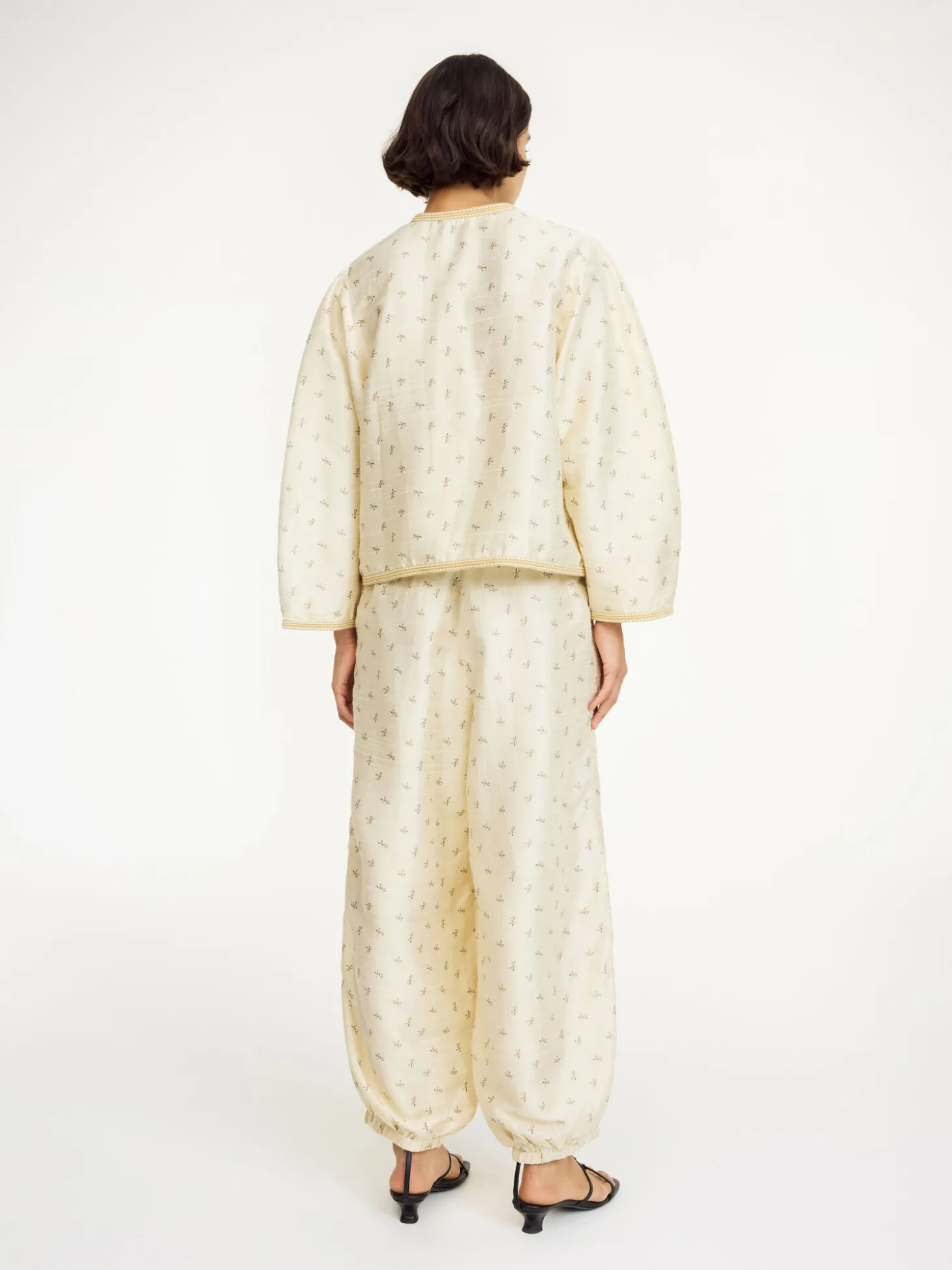 Fashion By Malene Birger Mineas silketop MiniFlowerPrint