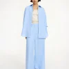 Outlet By Malene Birger Mirabello bukser BlueIrisStripeSmall