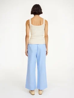 Outlet By Malene Birger Mirabello bukser BlueIrisStripeSmall
