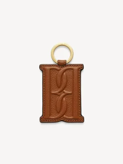 Clearance By Malene Birger Monno nøglering i læder Tannin