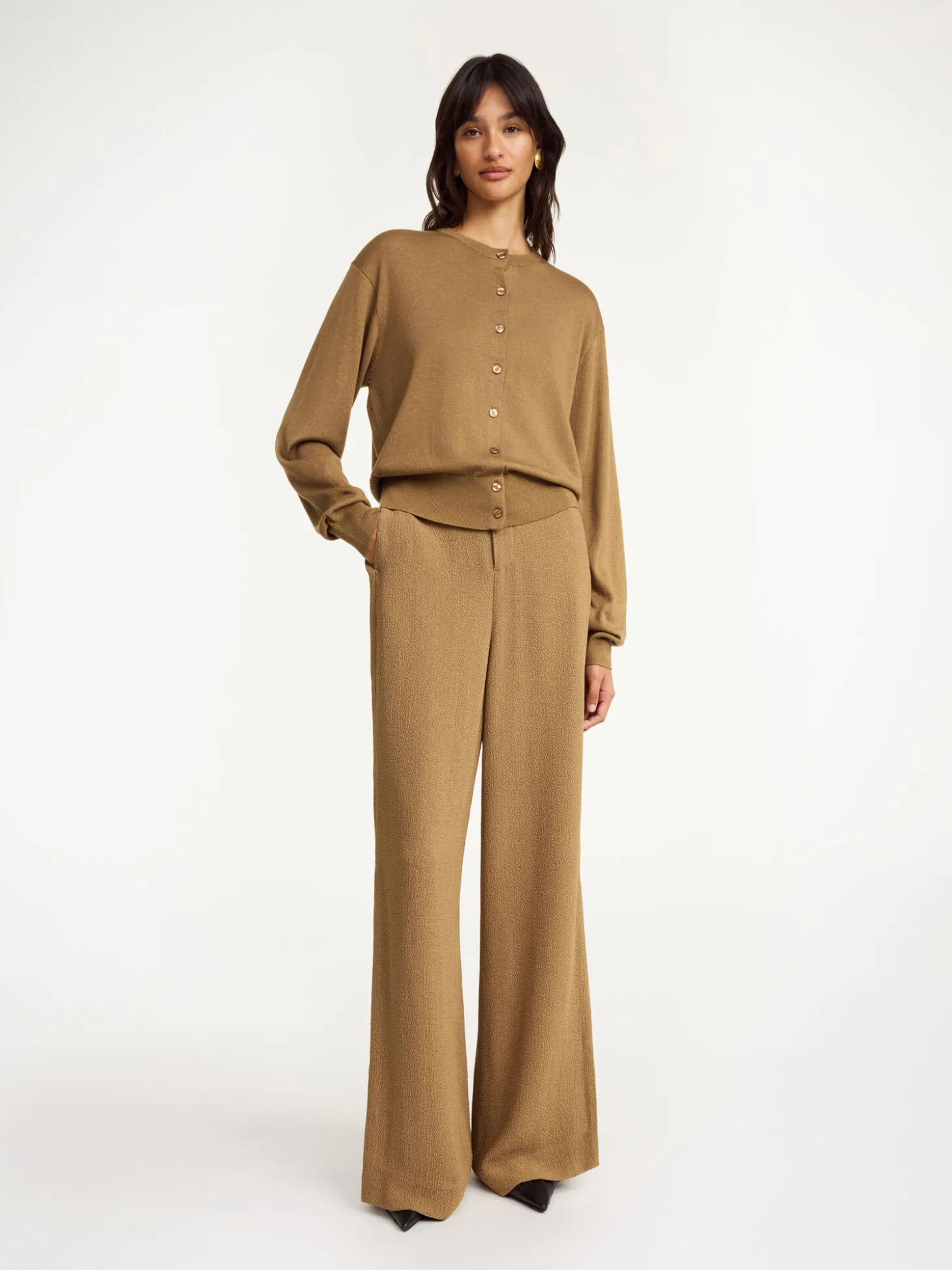 Outlet By Malene Birger Montie cardigan LightBrown
