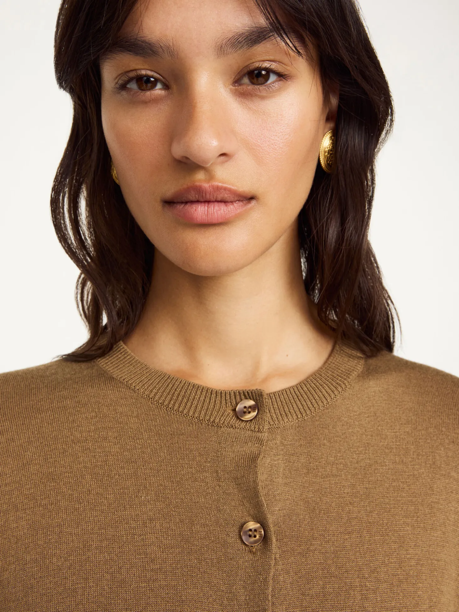 Outlet By Malene Birger Montie cardigan LightBrown