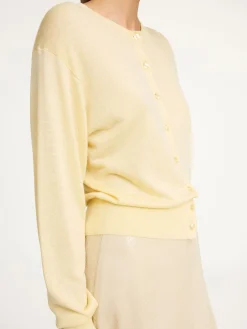 Clearance By Malene Birger Montie cardigan SeaMist