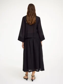 Best By Malene Birger Moon bluse Black